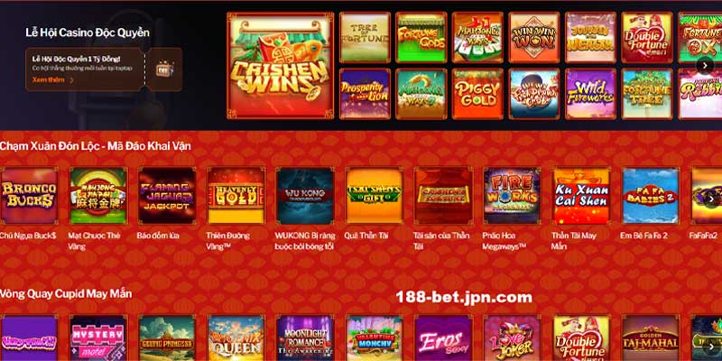 188BET Virtual 🎖️ link vào 188BET mới nhất 2026 - Link 188 BET 9 Trò chơi nổ hũ online 188bet